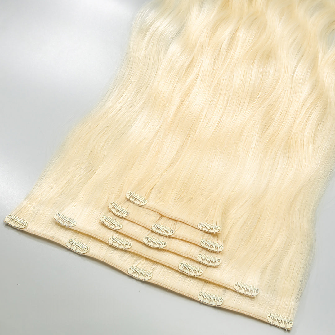 Clip-In, Platinum Blond #12