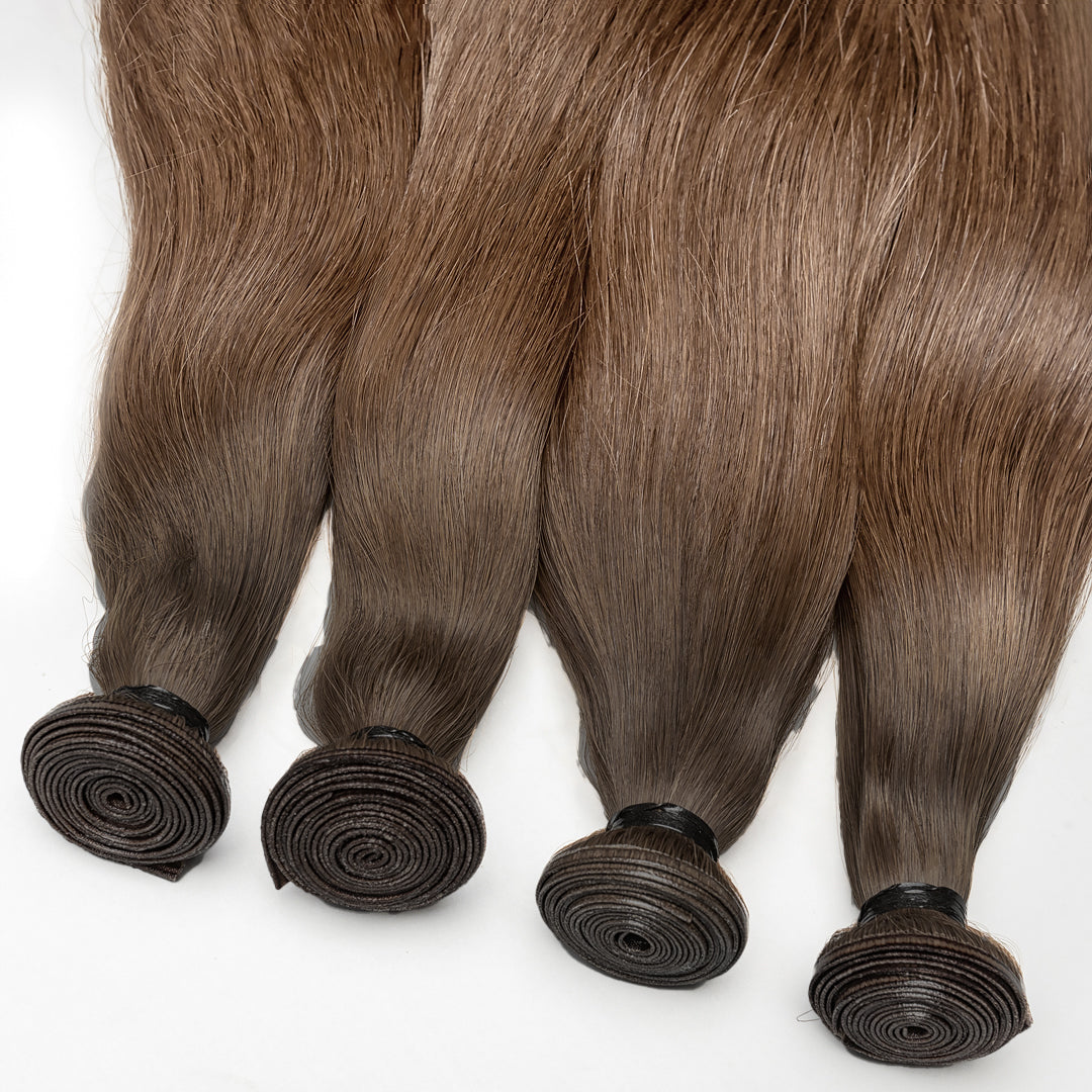 Clip-In, Coffee brown ombré #5.8