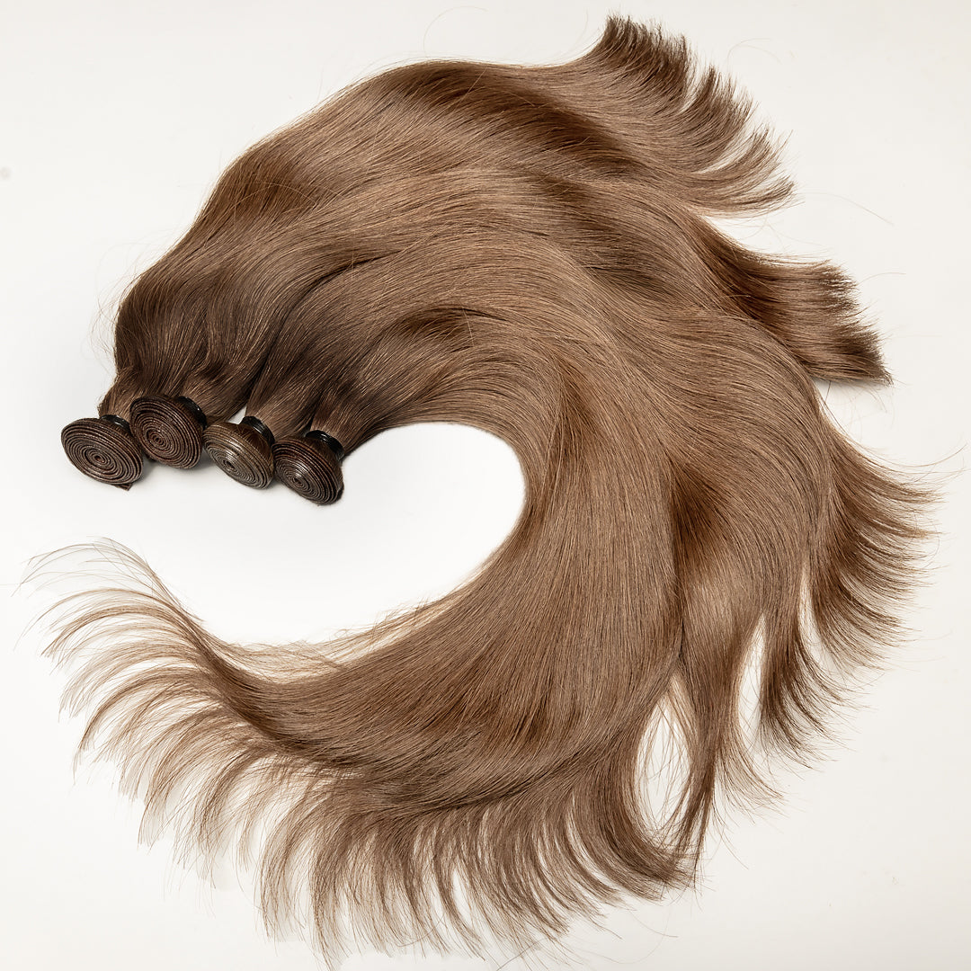 Clip-In, Coffee brown ombré #5.8