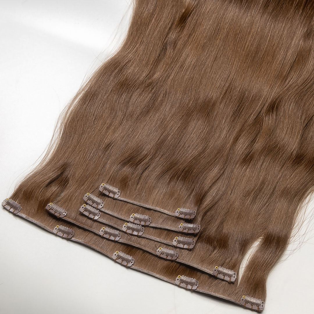 Clip-In, Medium Brown #5